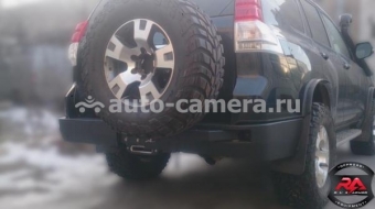 Задний силовой бампер RusArmorGroup для Toyota Prado 150